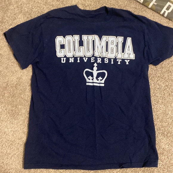 Columbia University navy blue T-shirt - Picture 1 of 1